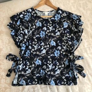 H&M floral print shirt